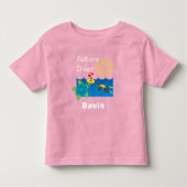Toekomstig duikontwerp - Kinderen Basic T-Shirt (Voorkant)