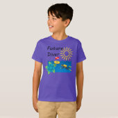 Toekomstig duikontwerp - Kinderen Basic T-Shirt (Voorkant volledig)