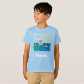 Toekomstig duikontwerp - Kinderen Basic T-Shirt (Voorkant volledig)