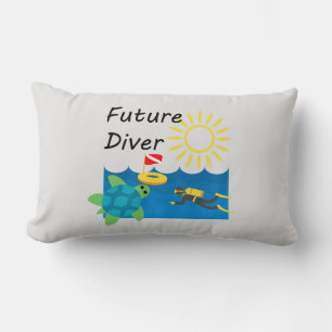 Toekomstig duikontwerp - Lumbar Pillow 13 x 21 inc Kussen