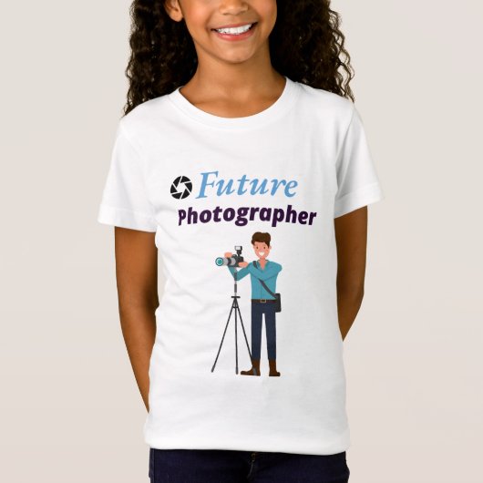 Toekomstig Fotograaf T-shirt (Voorkant)