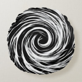 Toekomstig - geborsteld Sierkussen van de Ronde va Rond Kussen