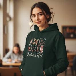 Toekomstig Geregistreerd Verpleegster Schattig Ges Hoodie