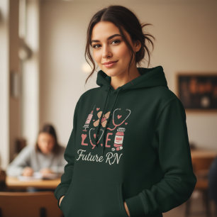 Toekomstig Geregistreerd Verpleegster Schattig Ges Hoodie