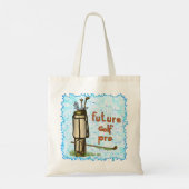 Toekomstig golfprofessional tote bag (Achterkant)