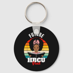 Toekomstig HBCU Afstudeerder African Black History Sleutelhanger
