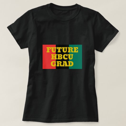 Toekomstig HBCU-Afstudeerder T-shirt (Design voorkant)