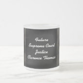 Toekomstig Hooggerechtshof Clarence Thomas Matglas Koffiemok (Center)