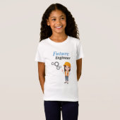 Toekomstig ingenieur t-shirt (Voorkant volledig)