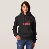 Toekomstig Kind voor diergeneeskundige studies Hoodie (Voorkant volledig)