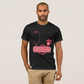 Toekomstig Kind voor diergeneeskundige studies T-shirt (Voorkant volledig)