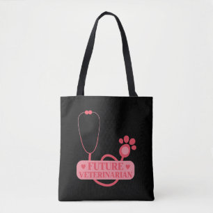 Toekomstig Kind voor diergeneeskundige studies Tote Bag