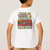 Toekomstig Kinder T-shirt brandweerman (Achterkant)