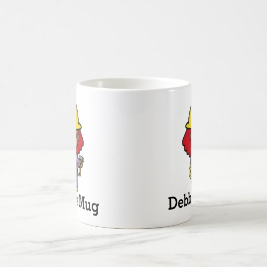 Toekomstig meisje met hamer en touw koffiemok (Center)