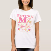 TOEKOMSTIG MEVROUW OM BACHELORETTE PARTY VROUWEN T T-SHIRT (Voorkant)