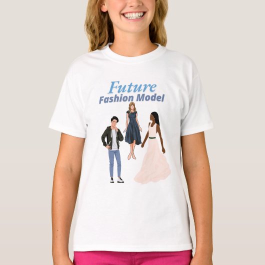 Toekomstig Modemodel T-shirt (Voorkant)