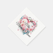 Toekomstig Mrs Bride-to-be verloving Servet (Hoek)