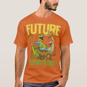 Toekomstig paleontoloog paleontologie student Dino T-shirt