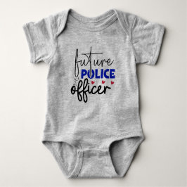 Toekomstig politieagent Baby Bodysuit