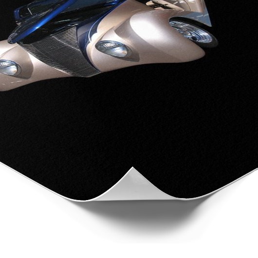 Toekomstig Poster auto (Hoek)