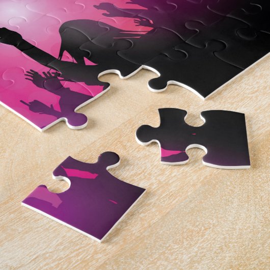 Toekomstig Rockstar concert Legpuzzel (Zijkant)