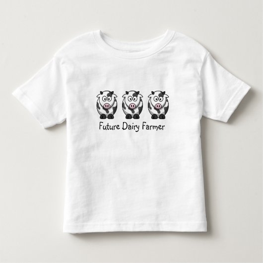Toekomstig Shirt Dairy Farmer (Voorkant)