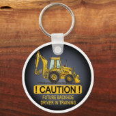 Toekomstig Sleutelhanger voor backhoe-stuurprogram (Voorkant)