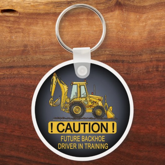 Toekomstig Sleutelhanger voor backhoe-stuurprogram (Voorkant)