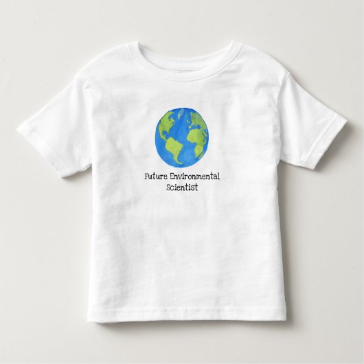 Toekomstig T-shirt milieuwetenschappen (Voorkant)
