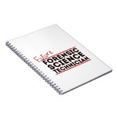 Toekomstig technicus forensische wetenschap notitieboek (Rechterzijde)