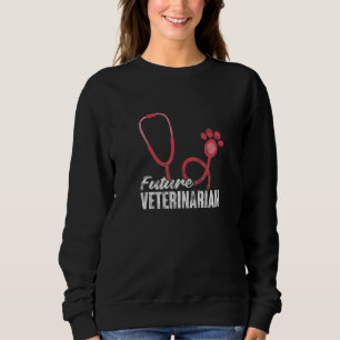 Toekomstig veterinair veet-student Stethoscoop Dis Trui