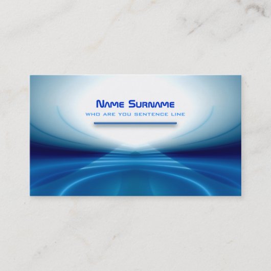 toekomstig visitekaartje voor technologie (Voorkant)