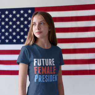 Toekomstig Vrouw President meisjes T-shirt