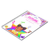 Toekomstig wetenschappelijk Inspirerend Notitieboe Notitieboek (Linkerzijde)