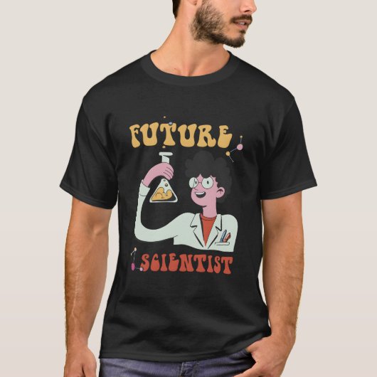 Toekomstig Wetenschapper Biologie Wetenschap Weten T-shirt (Voorkant)