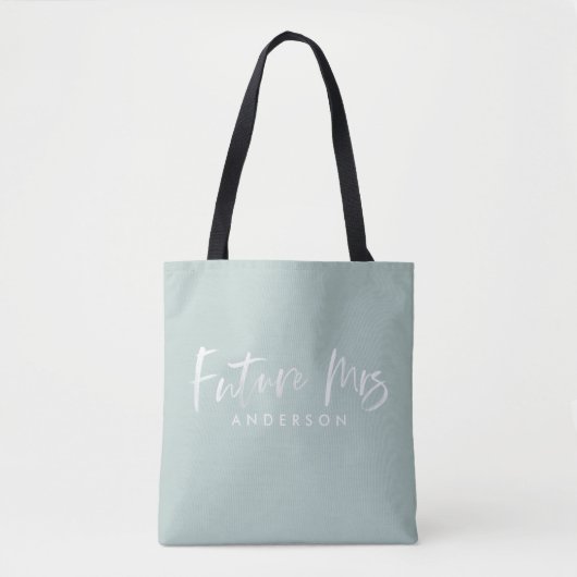 Toekomstige aankondiging van mevrouw verloving tote bag (Voorkant)