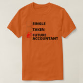 Toekomstige accountant t-shirt (Design voorkant)