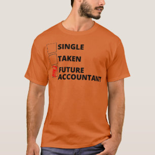Toekomstige accountant t-shirt
