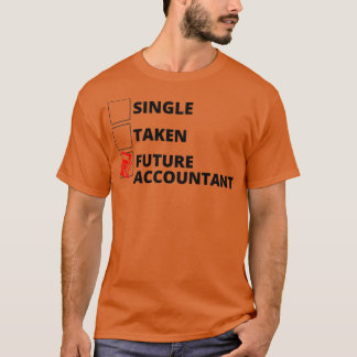 Toekomstige accountant t-shirt