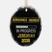 Toekomstige Aerospace Engineer Keramische Versieri Keramisch Ornament (Rechts)