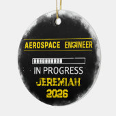 Toekomstige Aerospace Engineer Keramische Versieri Keramisch Ornament (Links)