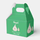 Toekomstige afbeelding van knoflook cartoon bedankdoosjes (Voorkant Zijde)