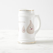 Toekomstige afbeelding van knoflook cartoon bierpul (Voorkant rechts)