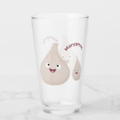 Toekomstige afbeelding van knoflook cartoon glas (Achterkant)