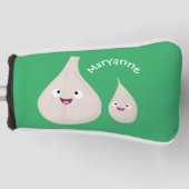 Toekomstige afbeelding van knoflook cartoon golfheadcover (Voorkant)