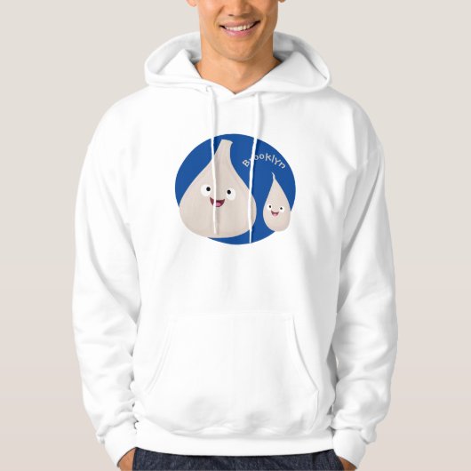 Toekomstige afbeelding van knoflook cartoon hoodie (Voorkant)