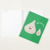 Toekomstige afbeelding van knoflook cartoon planner (Display)