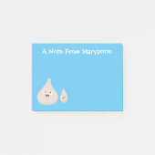 Toekomstige afbeelding van knoflook cartoon post-it® notes (Voorkant)