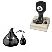 Toekomstige afbeelding van knoflook cartoon rubberstempel (Gestempeld)