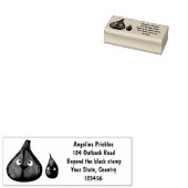 Toekomstige afbeelding van knoflook cartoon rubberstempel (Gestempeld)